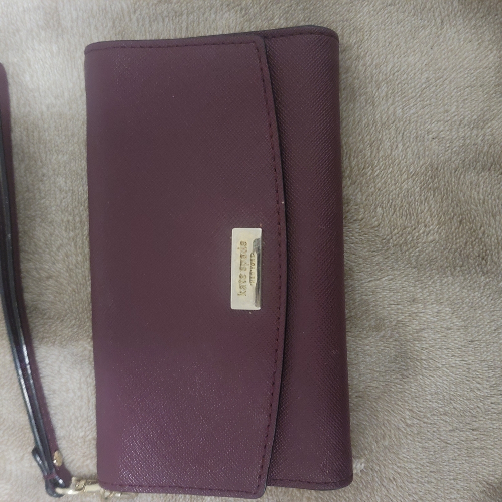 KATE SPADE Women's Burgundy Wallet